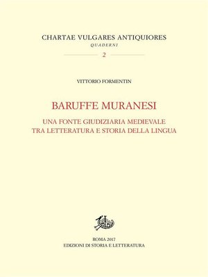 cover image of Baruffe muranesi